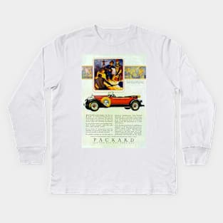 1899 the first red packard Kids Long Sleeve T-Shirt